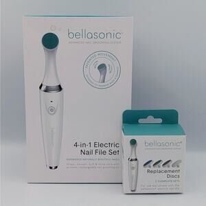 Bellasonic 4-in-1 Electric Nail File Set | Oscillating | USB Rechargeable